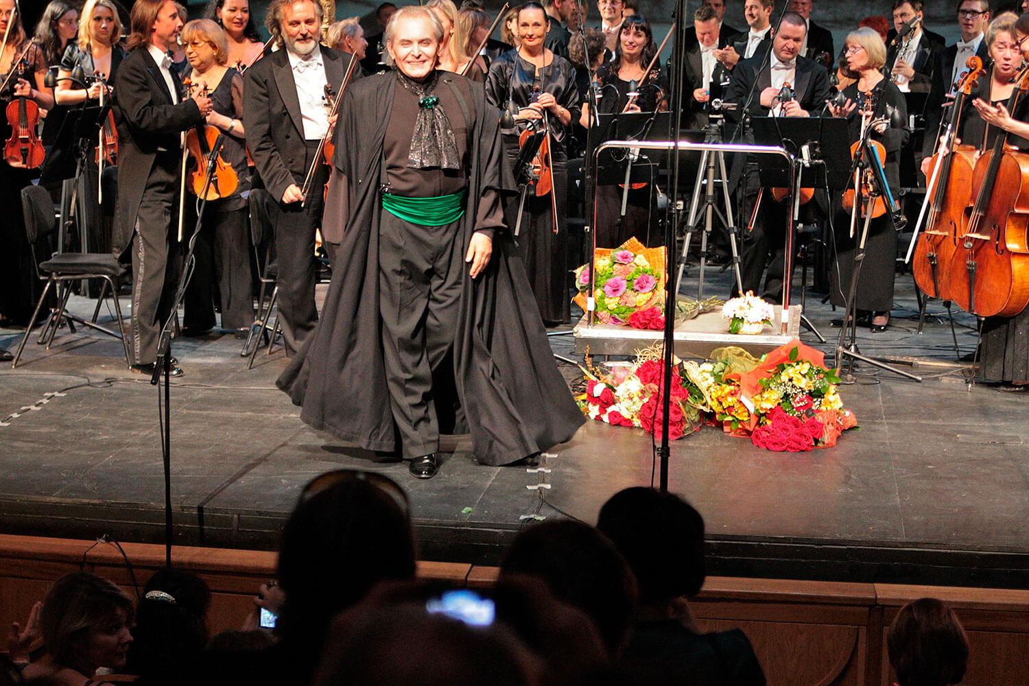 Борис Стаценко на юбелейном бенефисе в Новой Опере, 12 сентября 2014