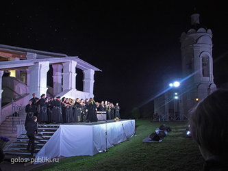 «Царская невеста» Геликон-оперы в Коломенском - поклоны