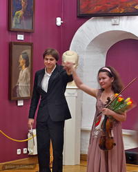 Дмитрий Калашников (фортепиано), Анна Савкина (скрипка)