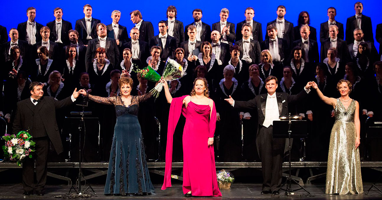 «Сельская честь» – концертное исполнение в Новой Опере. Фото: Даниил Кочетков
