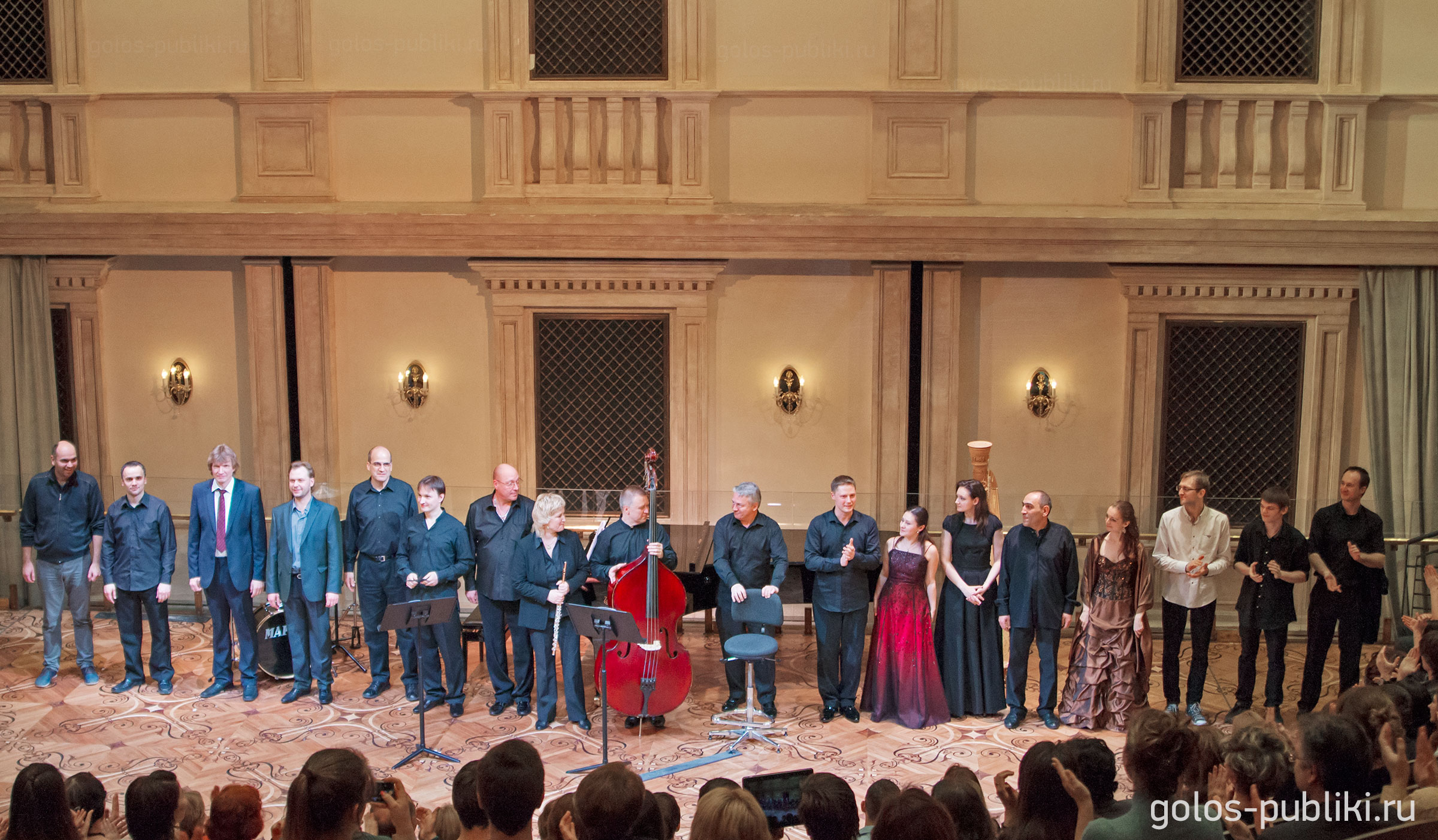 Участники концерта «Мир контрабаса», Большой театр 16 апреля 2015