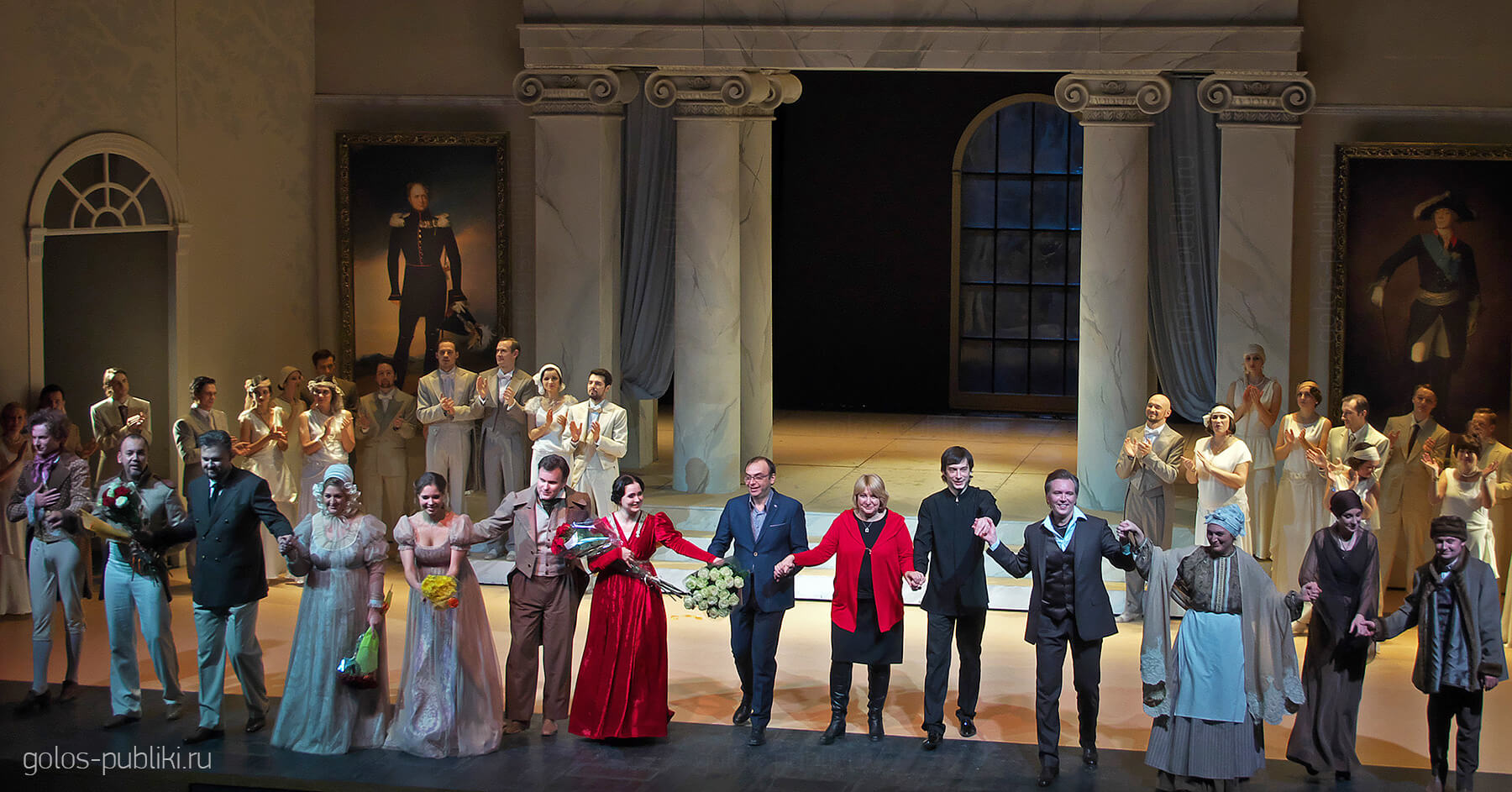 Премьера оперы «Евгений Онегин» в Геликон-опере, 26 декабря 2015