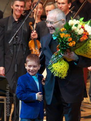 Александр Журбин на концерте-открытии фестиваля «Всё к лучшему!» (Светлановский зал ММДМ, 22 октября 2015)